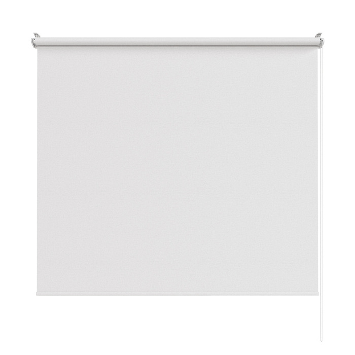 Rullegardin lysdæmpende hvid 110 x 170 cm